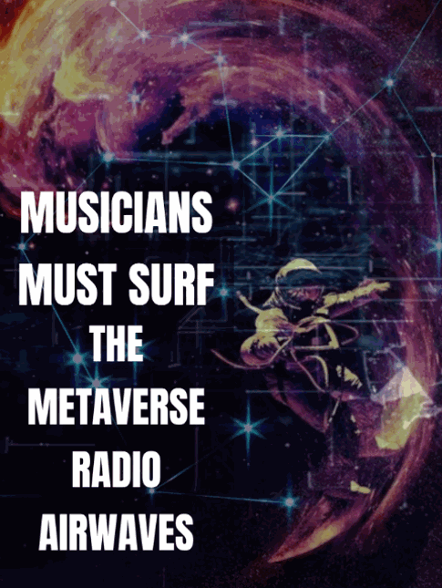 #Metaverse #surf #hiphop #rap #edm #rock #metaverseradio #Web3 #nfts #art  @NEARHub_online  #gm #Chicago #nftmusic #music #indie #artist #song #musicproducer #la #music3 #radio   MUSICIANS! window is OPEN submit ur music 4 possible play on MΞT∆VΞRSΞR∆DIO * http://tiny.one/music3